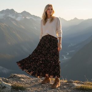 Vibrant Floral Dress by Las Vias Colección